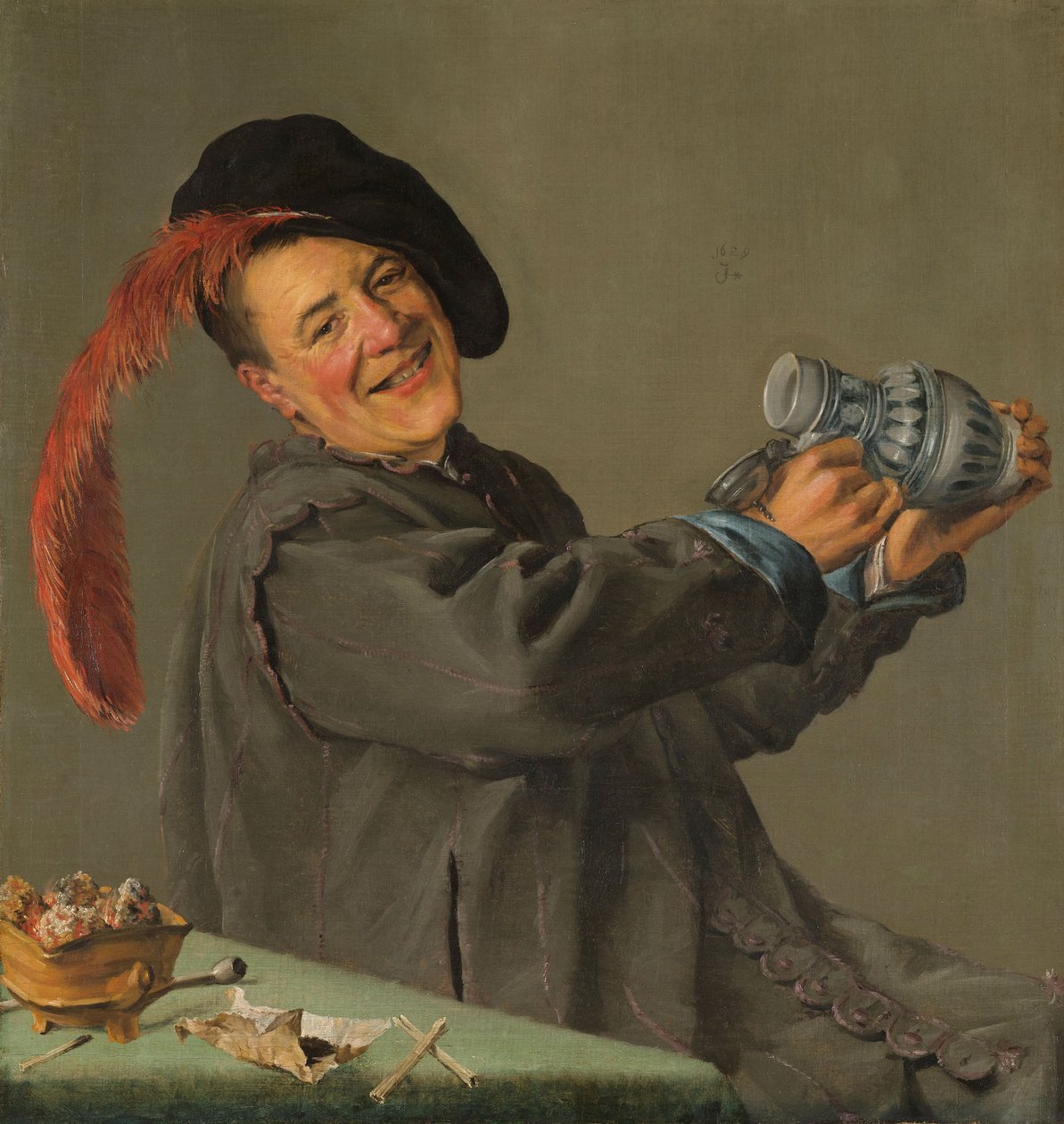 Wesoły pijący, 1629 autorstwa Judith Leyster