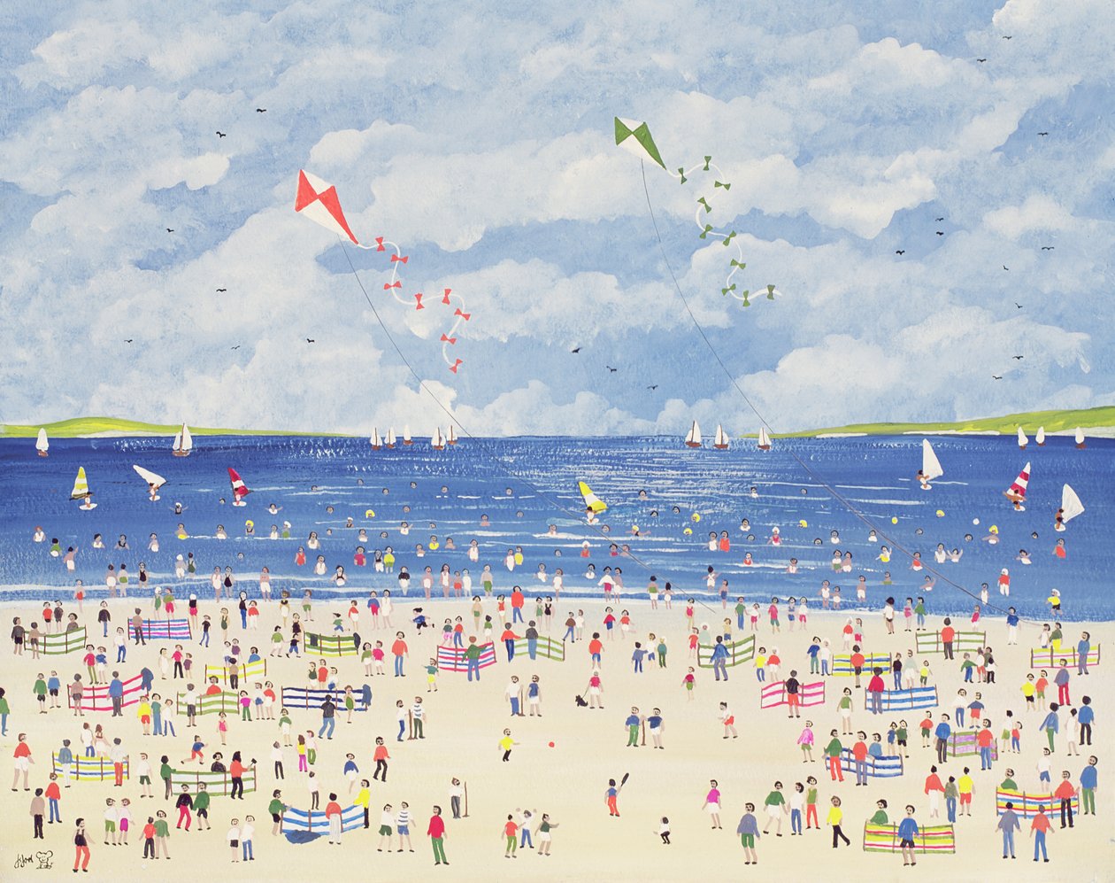 Chmura Plaża autorstwa Judy Joel