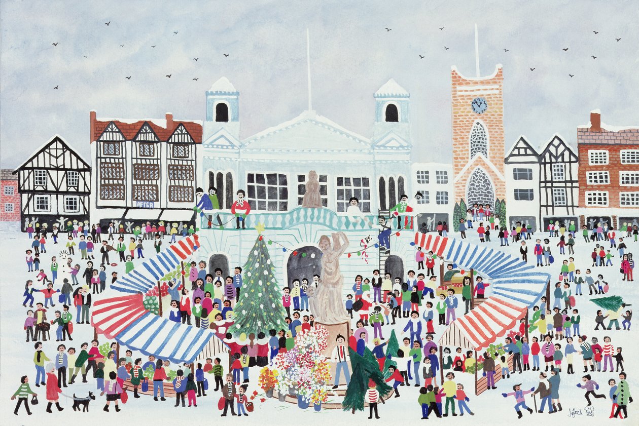 Kingston Market, Surrey autorstwa Judy Joel