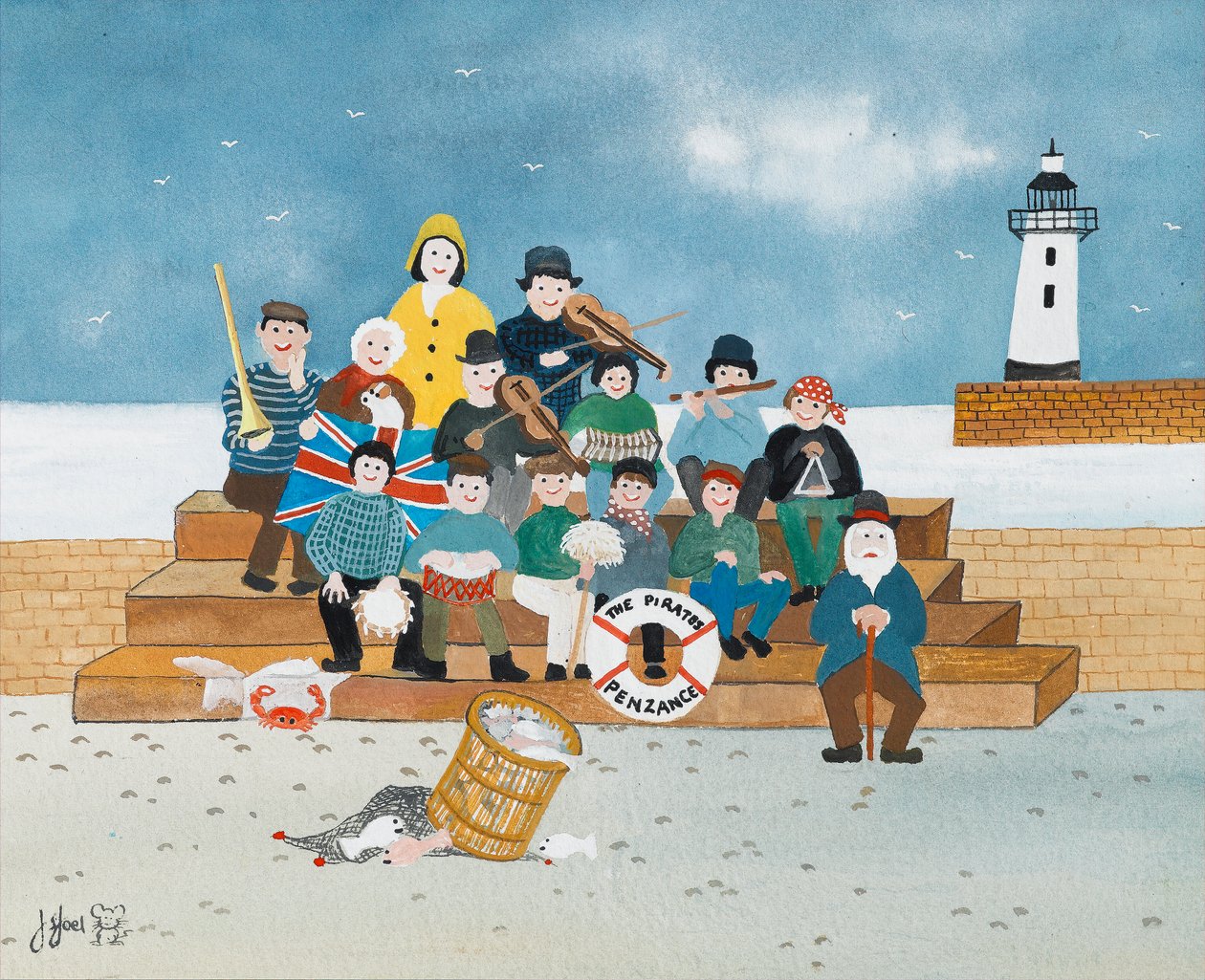 Starzy piraci z Penzance autorstwa Judy Joel