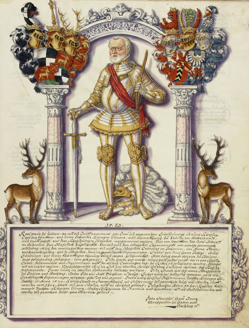 Karol I Hohenzollern autorstwa Jörg Ziegler