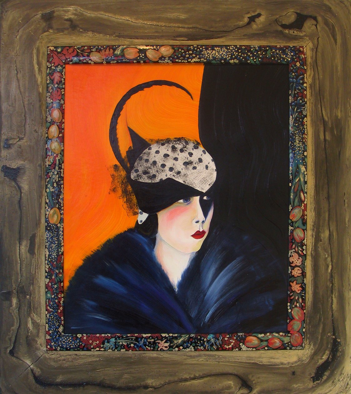 Belle Epoque I -Lady with Feather Cap-. autorstwa JuleSimo