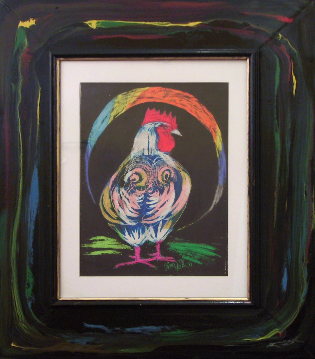 Gallus Gallus - w nocy - autorstwa JuleSimo