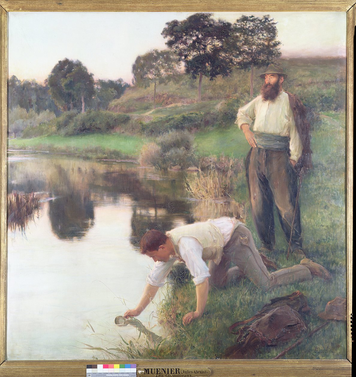 Włóczędzy autorstwa Jules Alexis Muenier