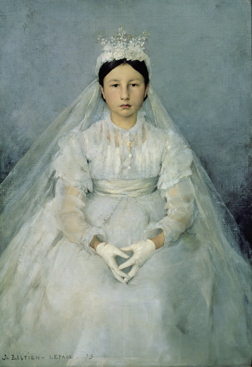 Młody komunista, 1875 autorstwa Jules Bastien Lepage