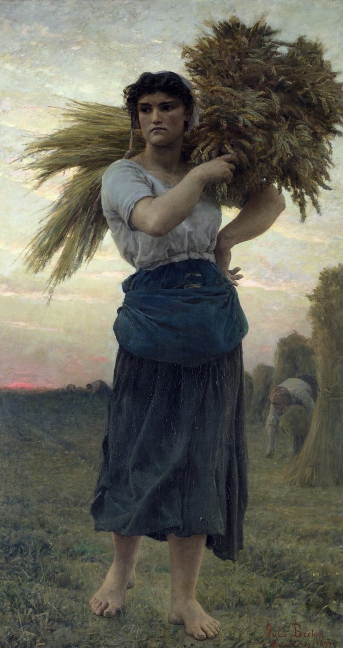 Czysta, 1877 autorstwa Jules Breton