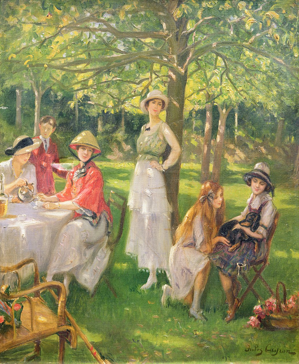 Tea Party autorstwa Jules Cayron
