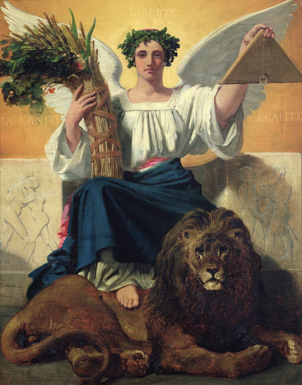 Rzeczpospolita, 1848 r. autorstwa Jules Claude Ziegler