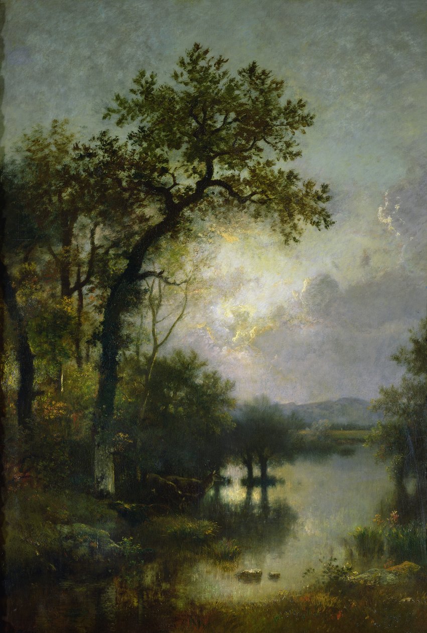 Poranek, ok. 1865 r. autorstwa Jules Dupré
