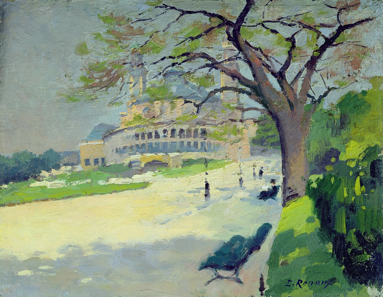 Pałac Trocadero autorstwa Jules Ernest Renoux