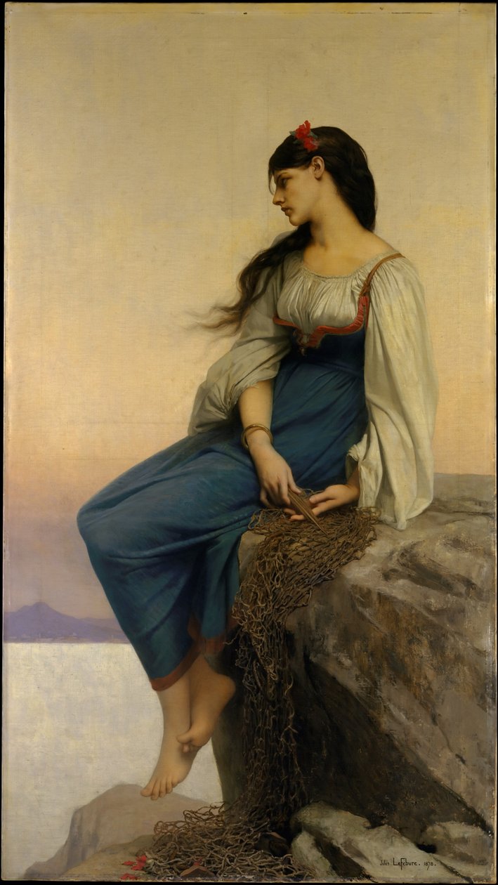 Graziella autorstwa Jules Lefebvre