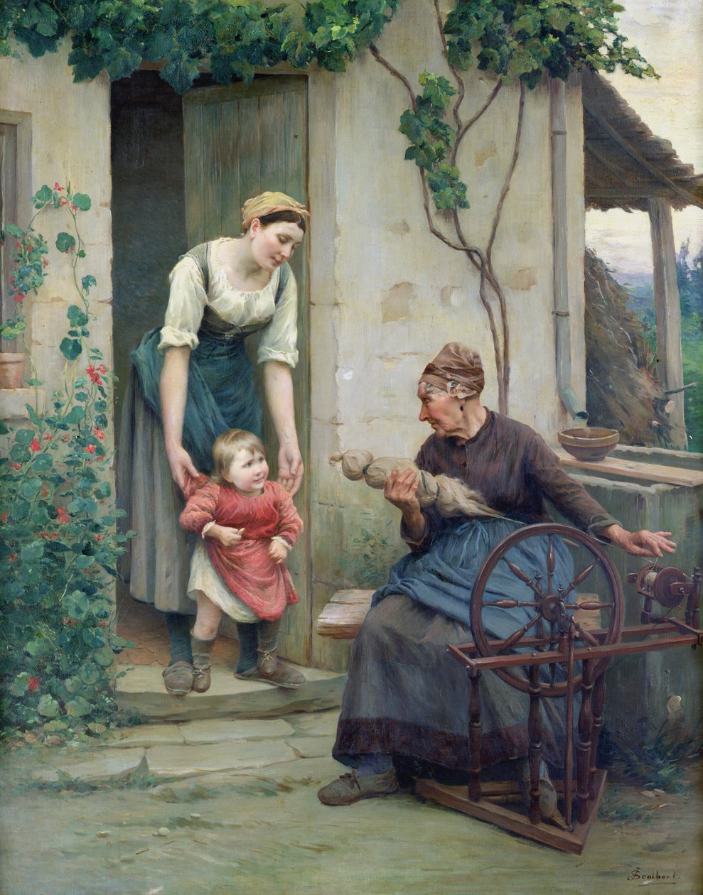 Trzy wieki autorstwa Jules Scalbert