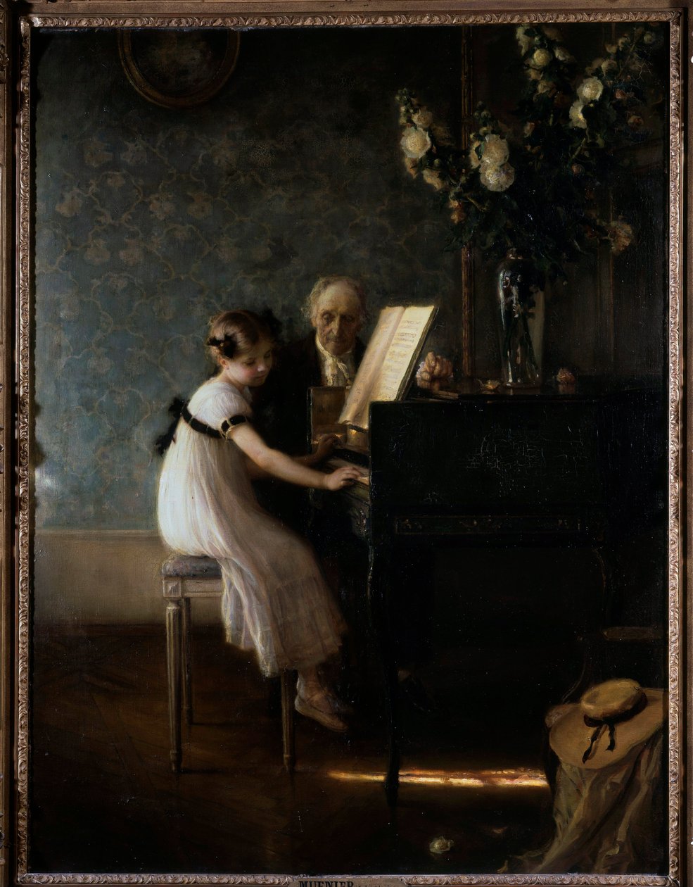 Klawesyn Lecon autorstwa Jules Alexis Meunier