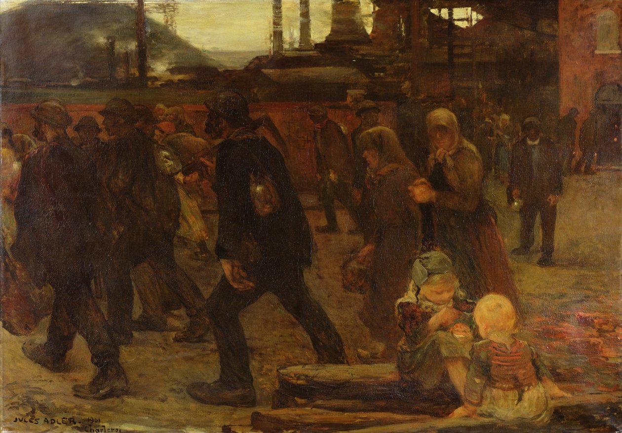 Górniczy autorstwa Jules Adler
