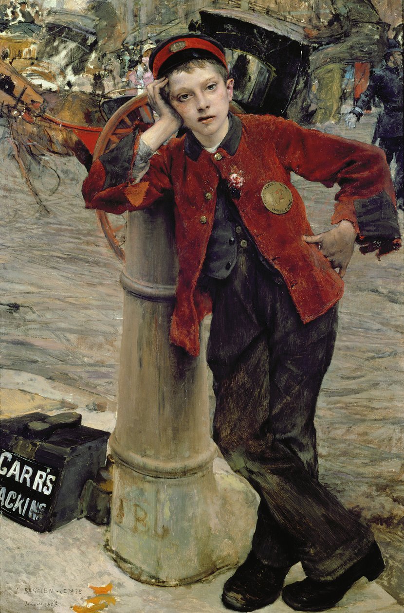 London Bootblack autorstwa Jules Bastien Lepage