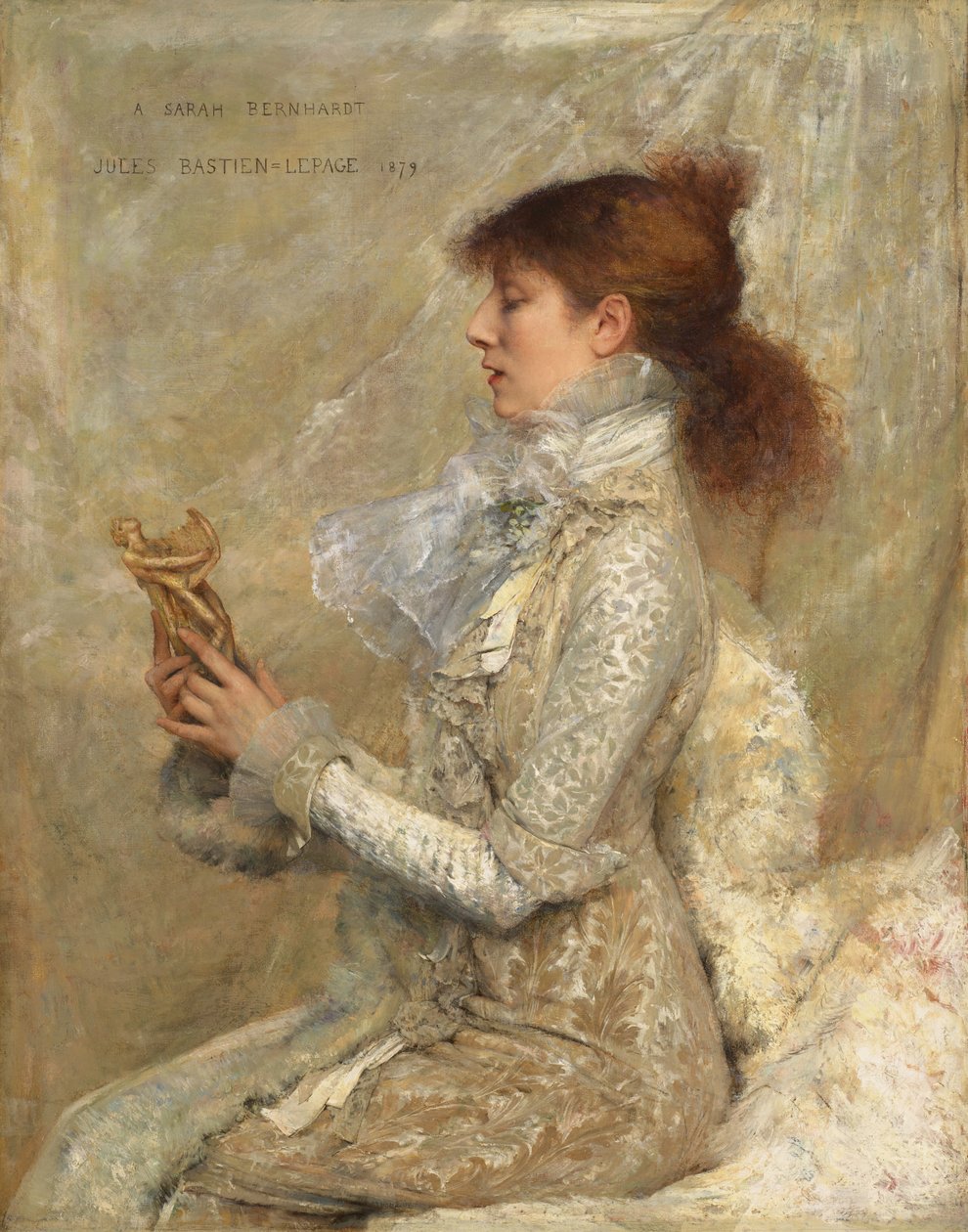 Portret Sarah Bernhardt autorstwa Jules Bastien Lepage