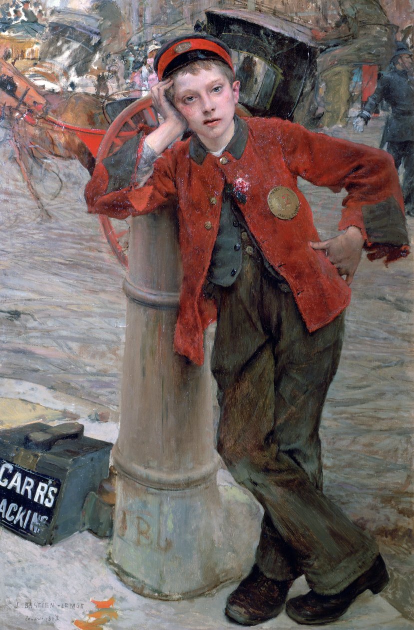 Londyn pucybut, 1882 autorstwa Jules Bastien Lepage
