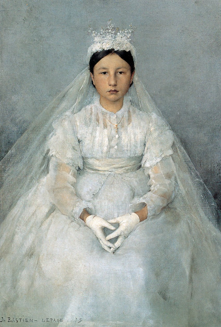 Komunikator, 1875. autorstwa Jules Bastien Lepage
