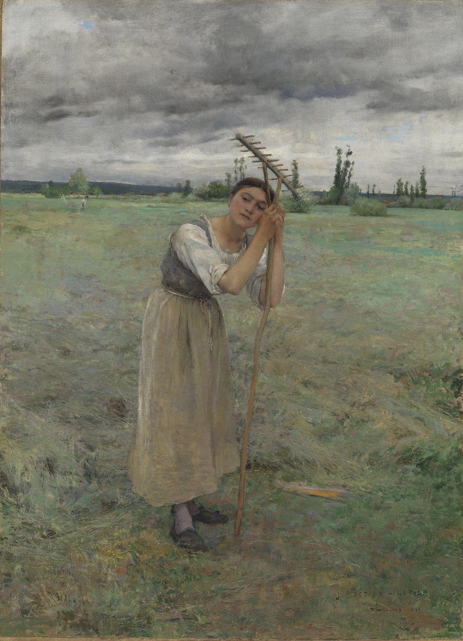 Zmęczony autorstwa Jules Bastien Lepage
