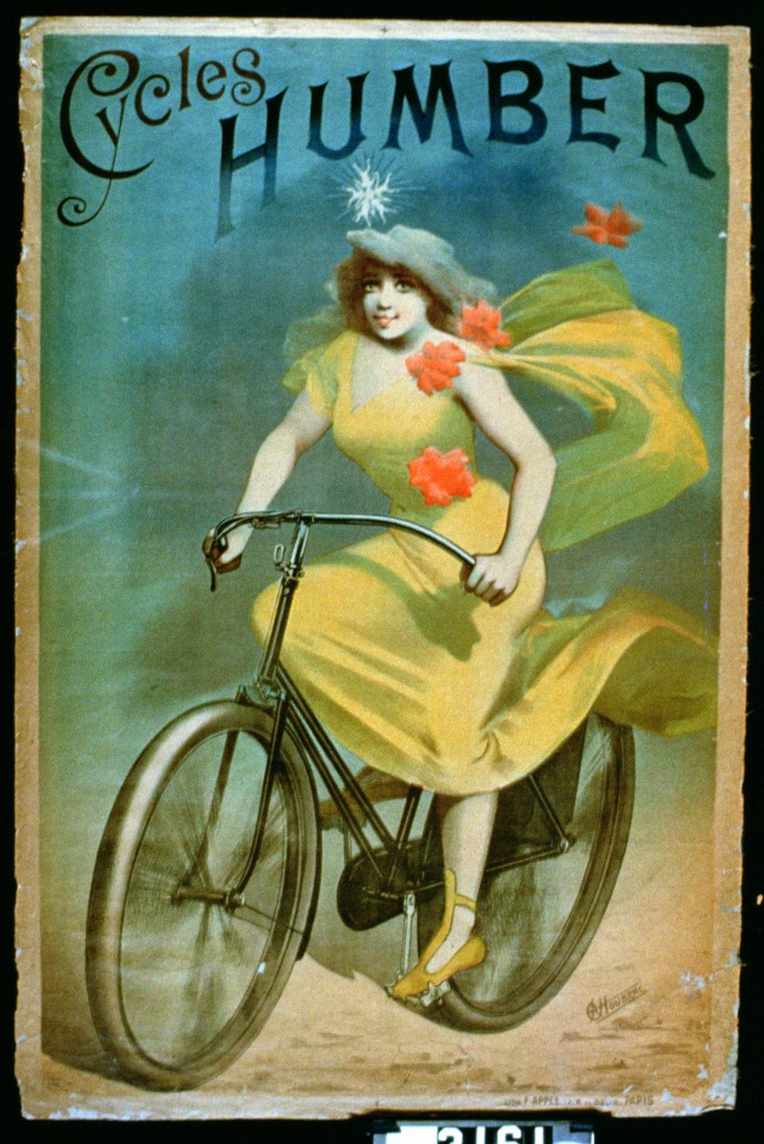 Reklama „Humber Cycles” autorstwa Jules Cheret