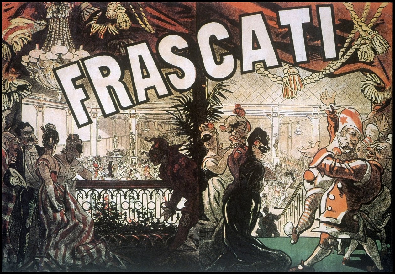 Plakat Frascati autorstwa Jules Cheret