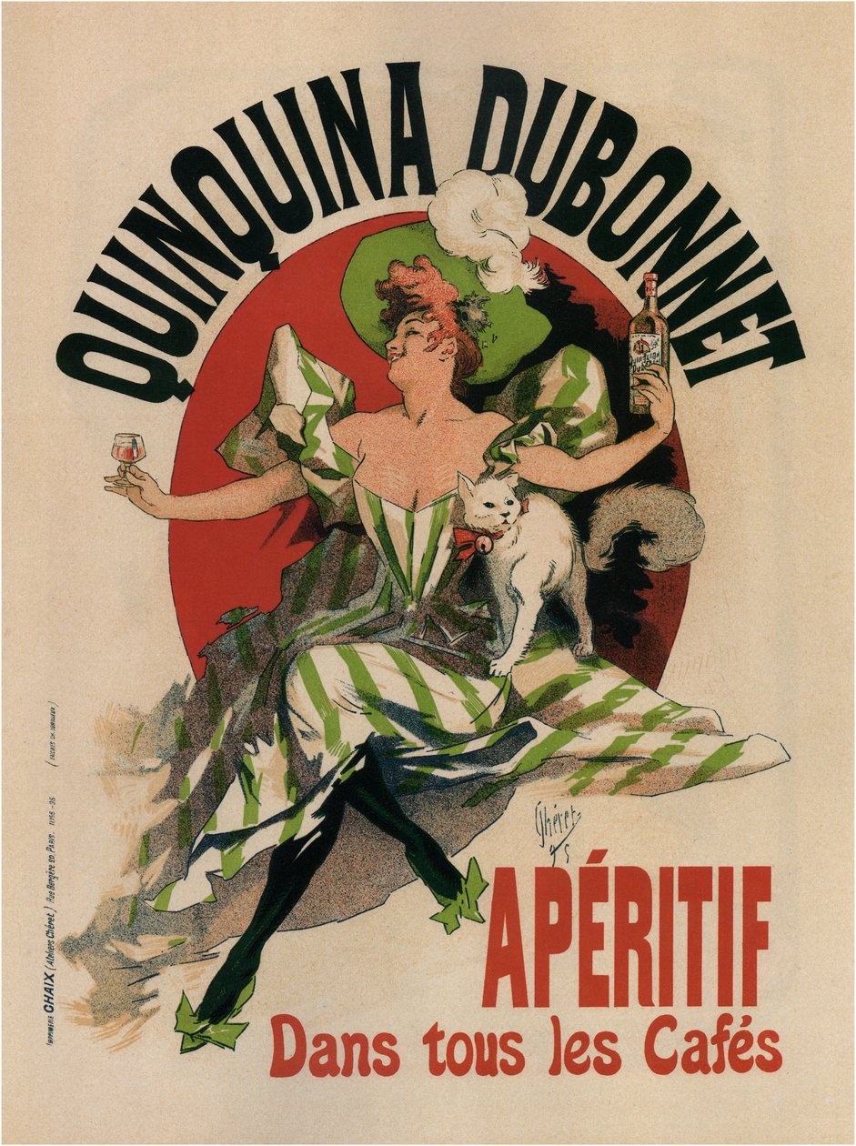 Quinquina Dubonnet autorstwa Jules Cheret