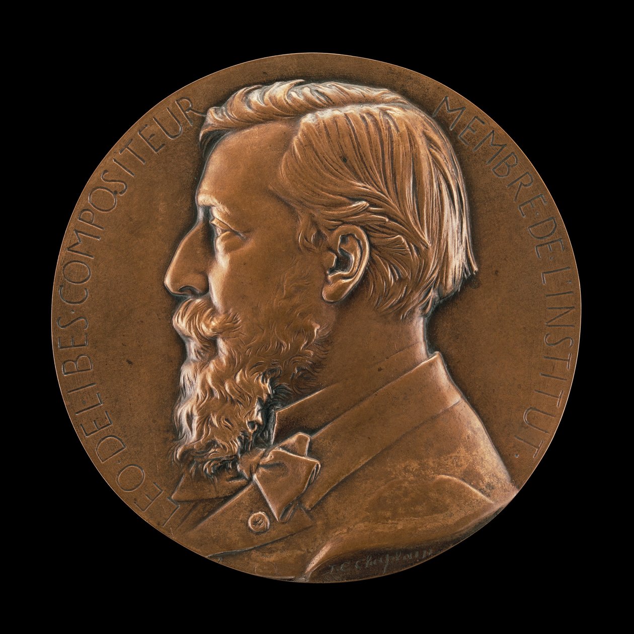 Leo Delibes, 1836-1891, kompozytor, c. 1870. autorstwa Jules Clement Chaplain