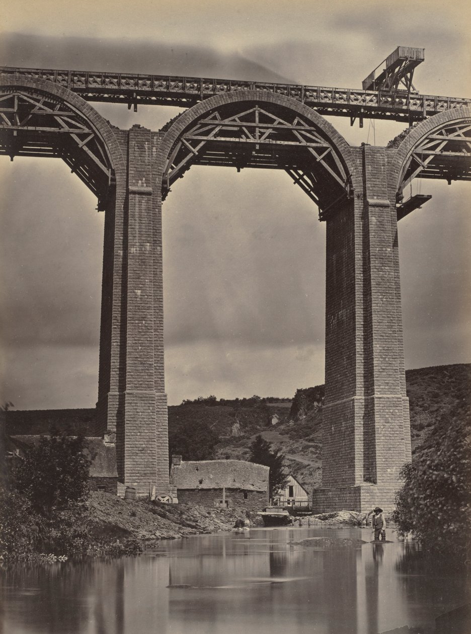 Pont-de-Buis, nad Dufine, Francja, ok. 1930 1865. autorstwa Jules Duclos