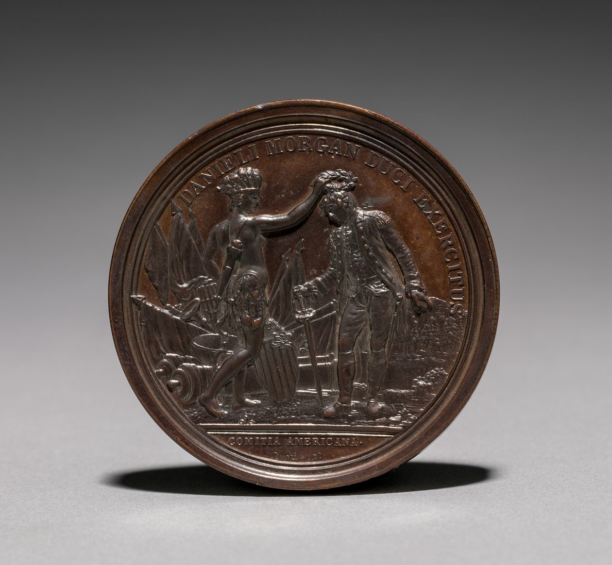 Medal: Daniel Morgan. autorstwa Jules Dupré