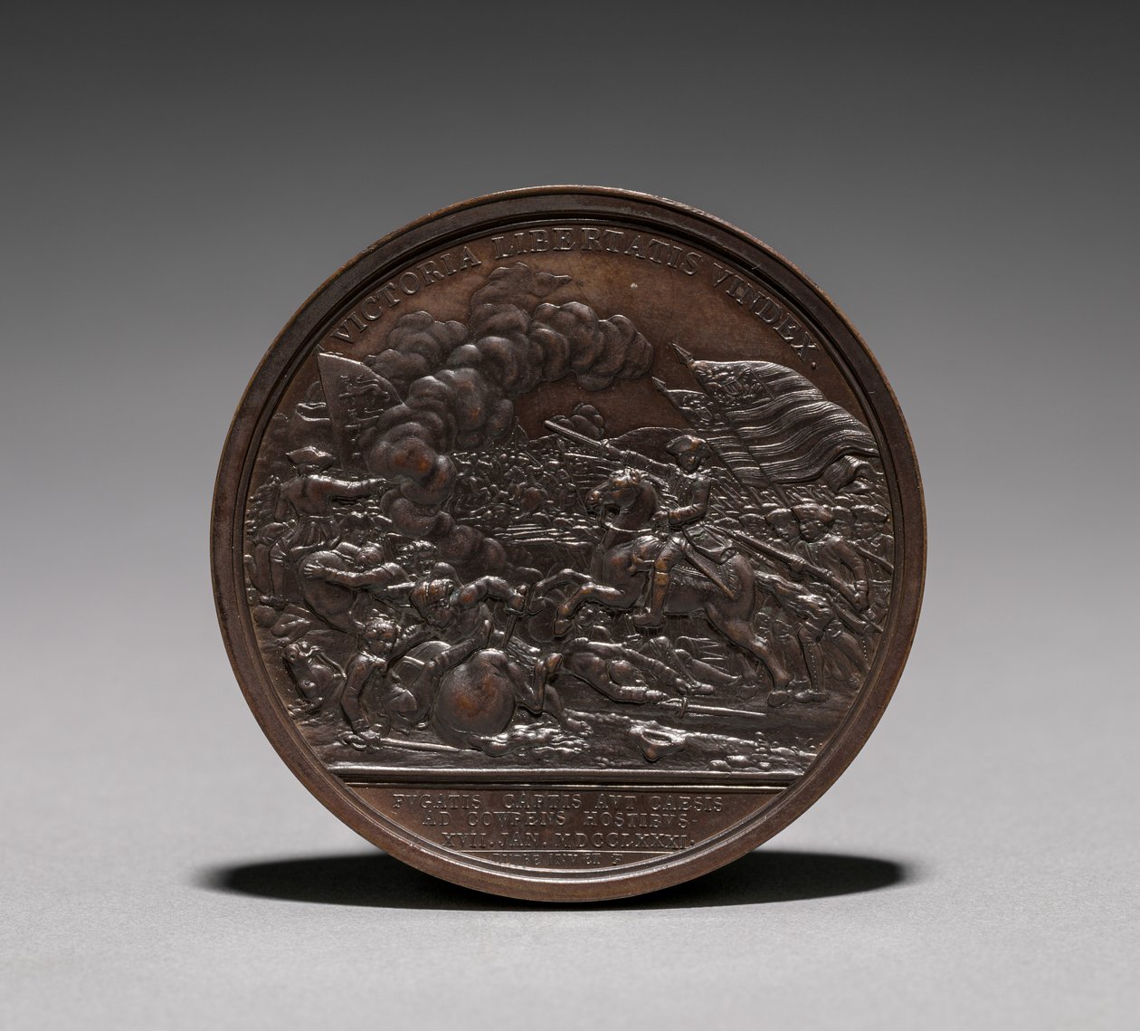 Medal: rewers Daniela Morgana. autorstwa Jules Dupré