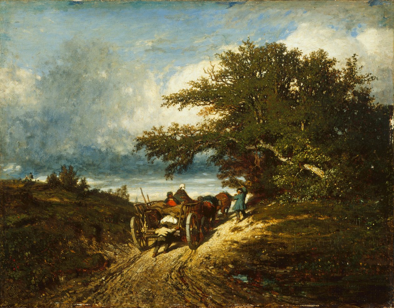 Na drodze autorstwa Jules Dupré
