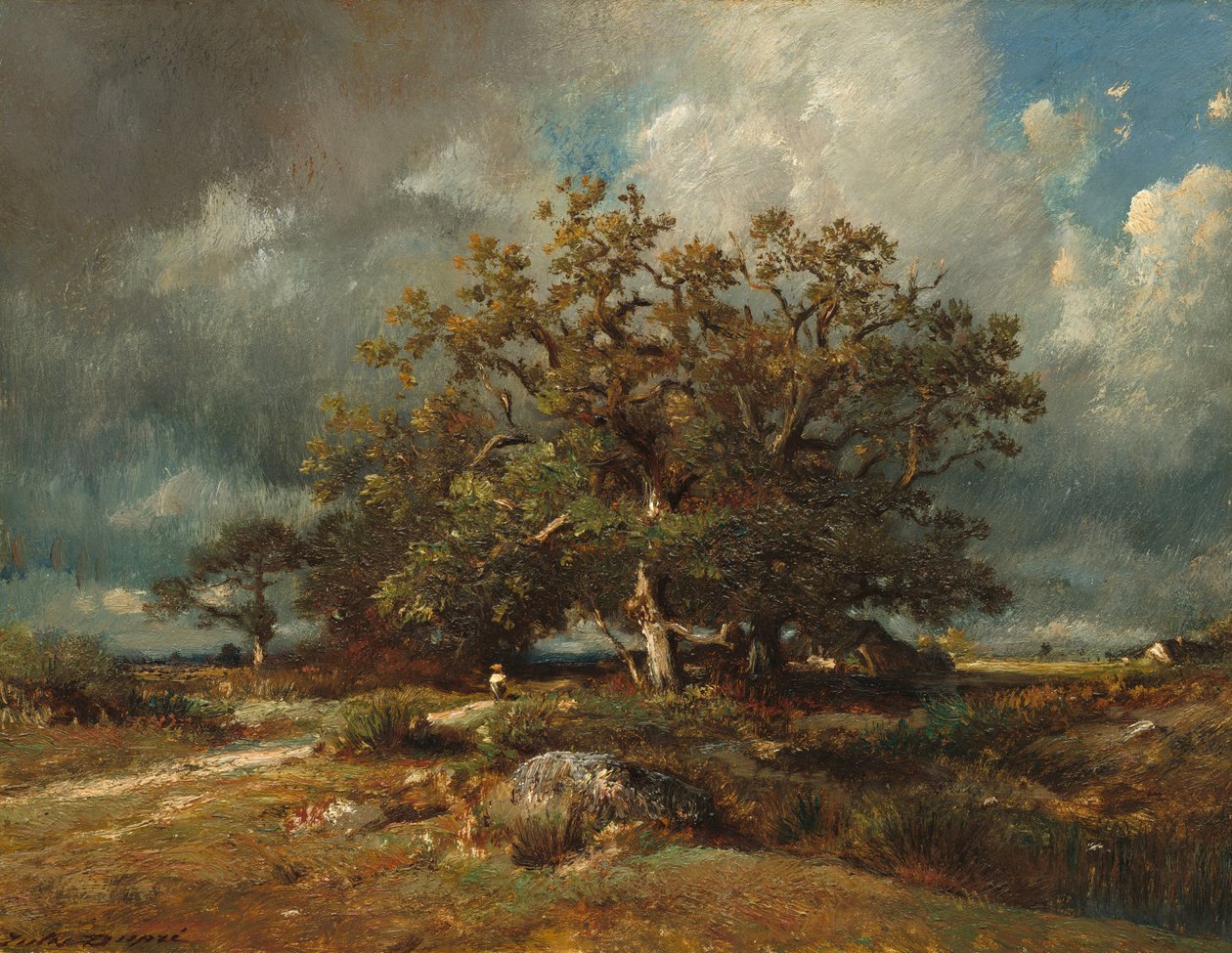 Stary Dąb, ok. 1870. autorstwa Jules Dupré