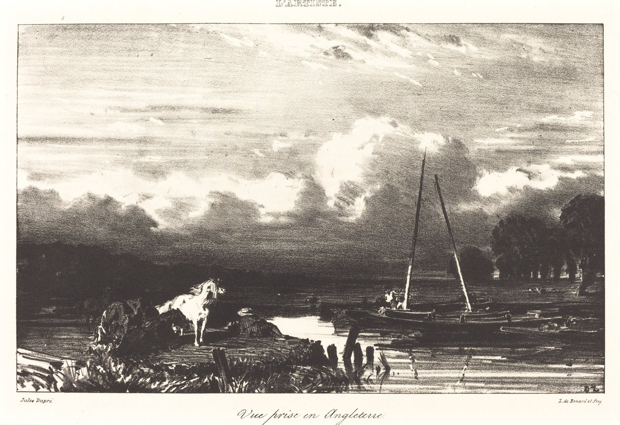 Zobacz w Anglii autorstwa Jules Dupré