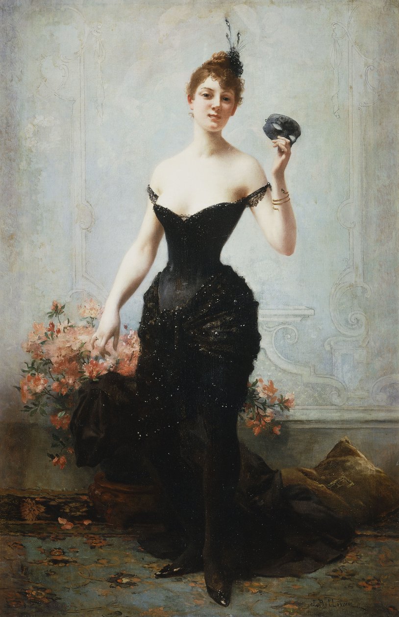 Bal maskowy, autorstwa Jules Frederic Ballavoine