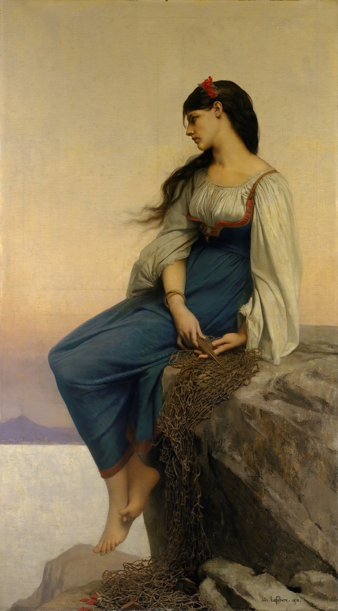 Graziella, 1878. autorstwa Jules Joseph Lefebvre