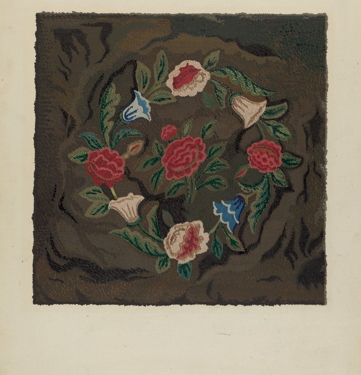 Dywan haczykowaty, ok. 1936. autorstwa Jules Lefevere