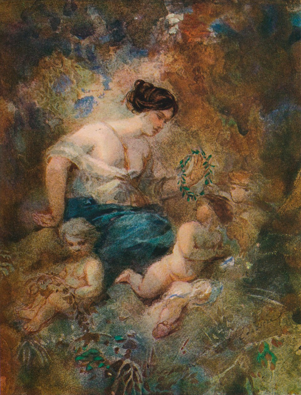 Alegoria, 1869-1892, 1906. autorstwa Jules Lessore
