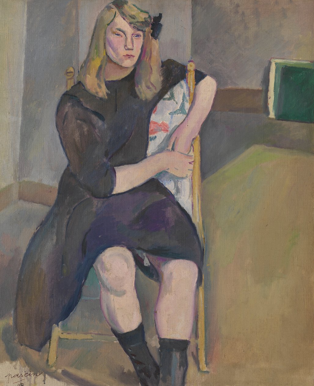 Mała Jeanne autorstwa Jules Pascin