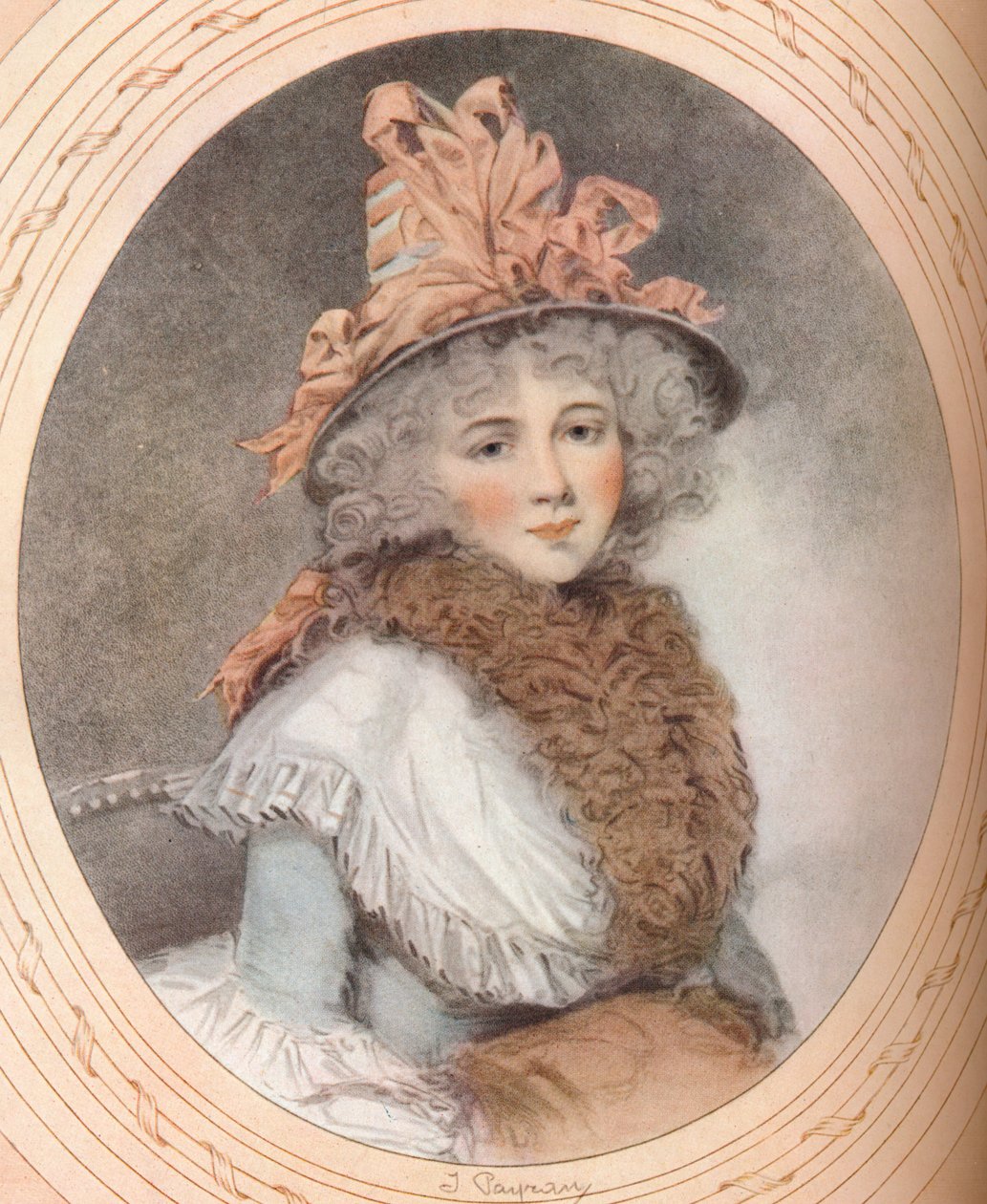 „Lady Erne”, XVIII wiek autorstwa Jules Simon Payrau