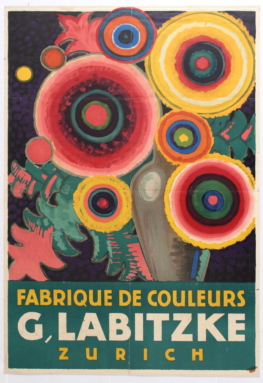 Labitzke Color Paints Zurych, 1916. autorstwa Jules de Praetere