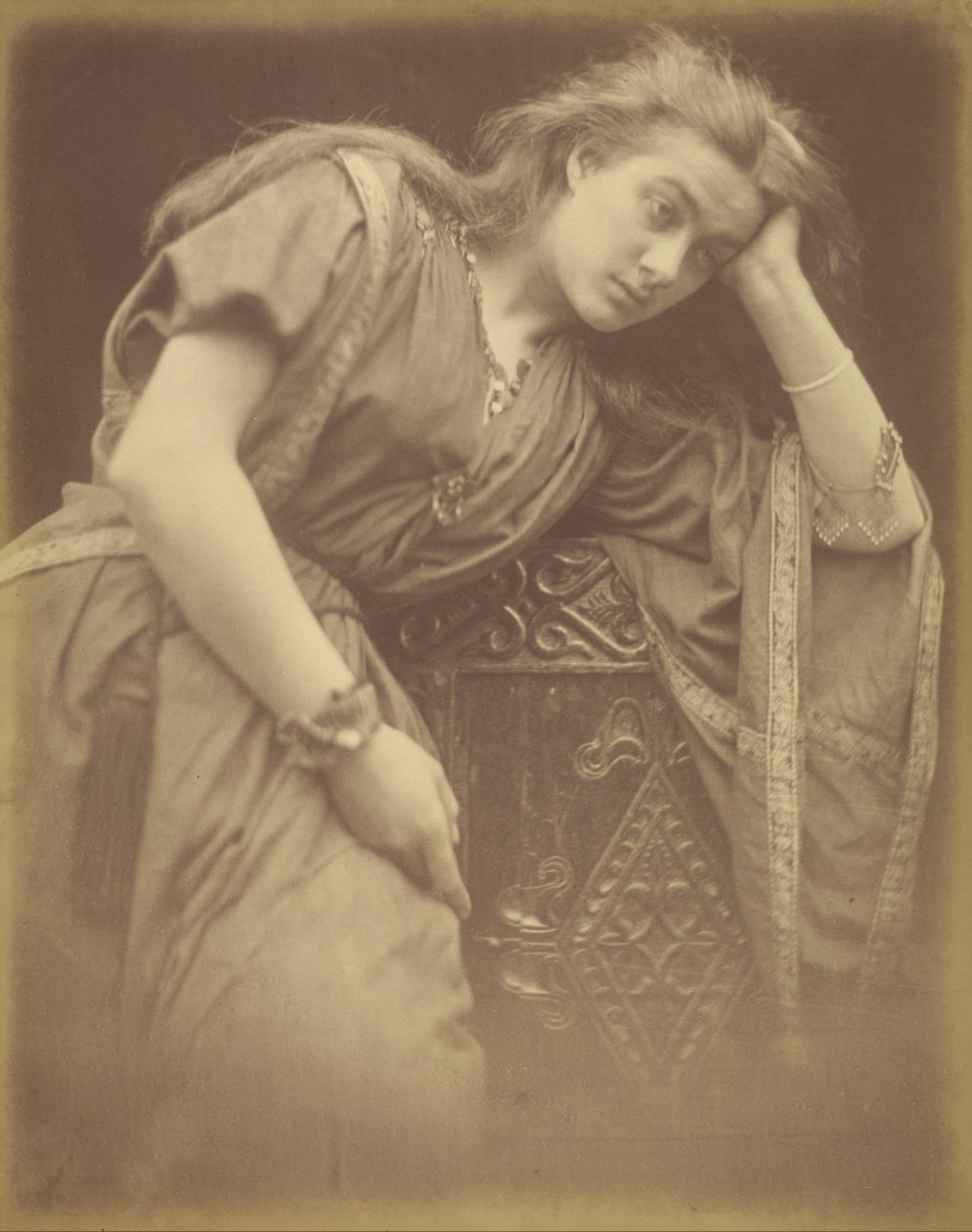 Powiedziała, że jestem znużony, znużony, chciałbym, że nie żyję autorstwa Julia Margaret Cameron