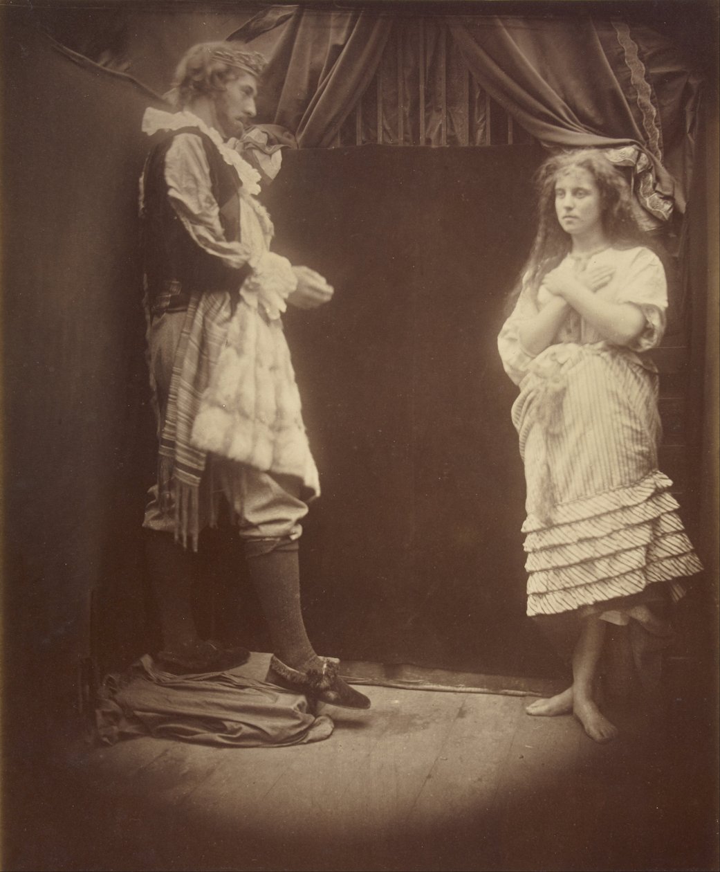 Król Cophetua i żebraczka autorstwa Julia Margaret Cameron