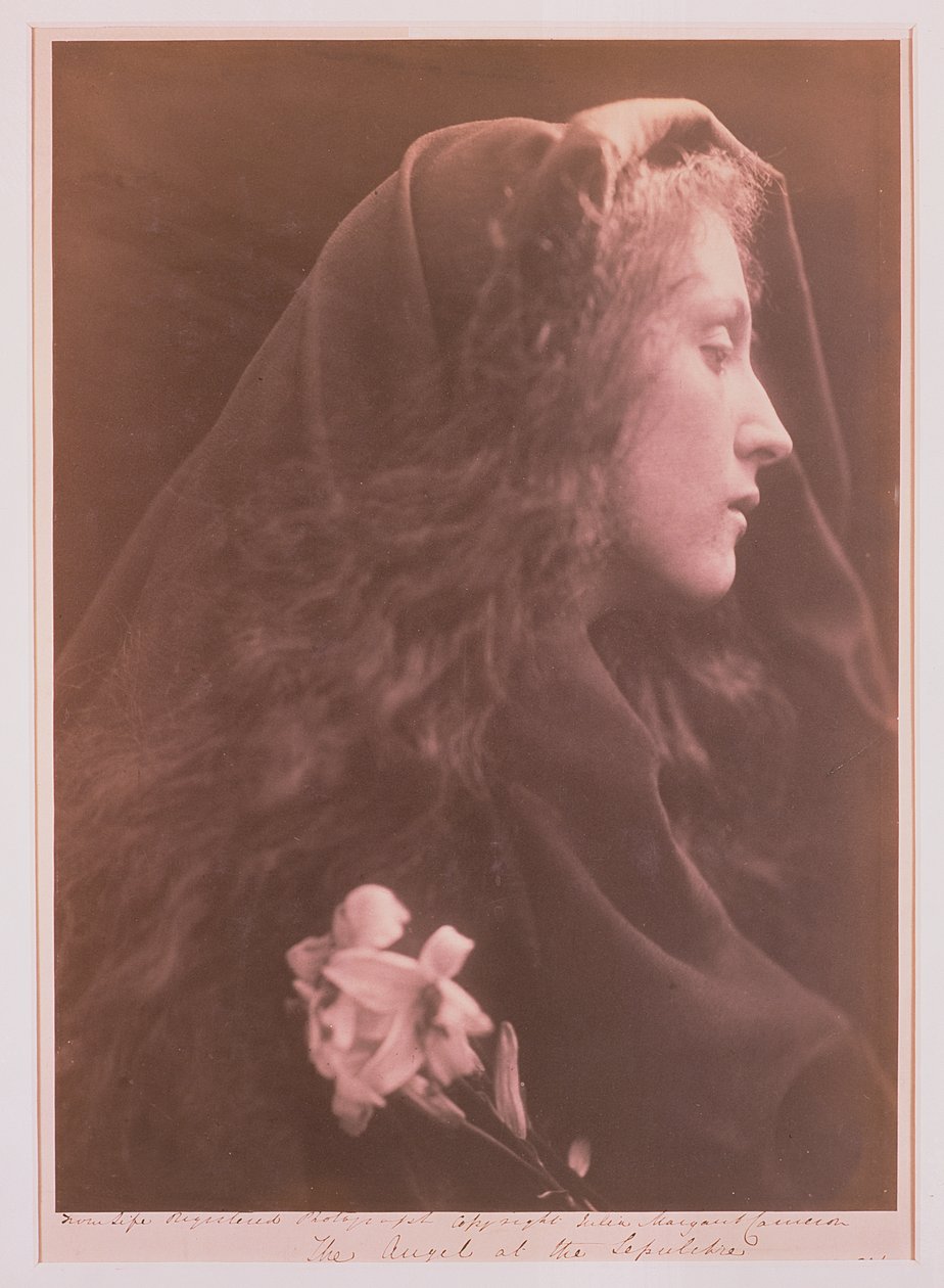 Anioł w Grobie autorstwa Julia Margaret Cameron