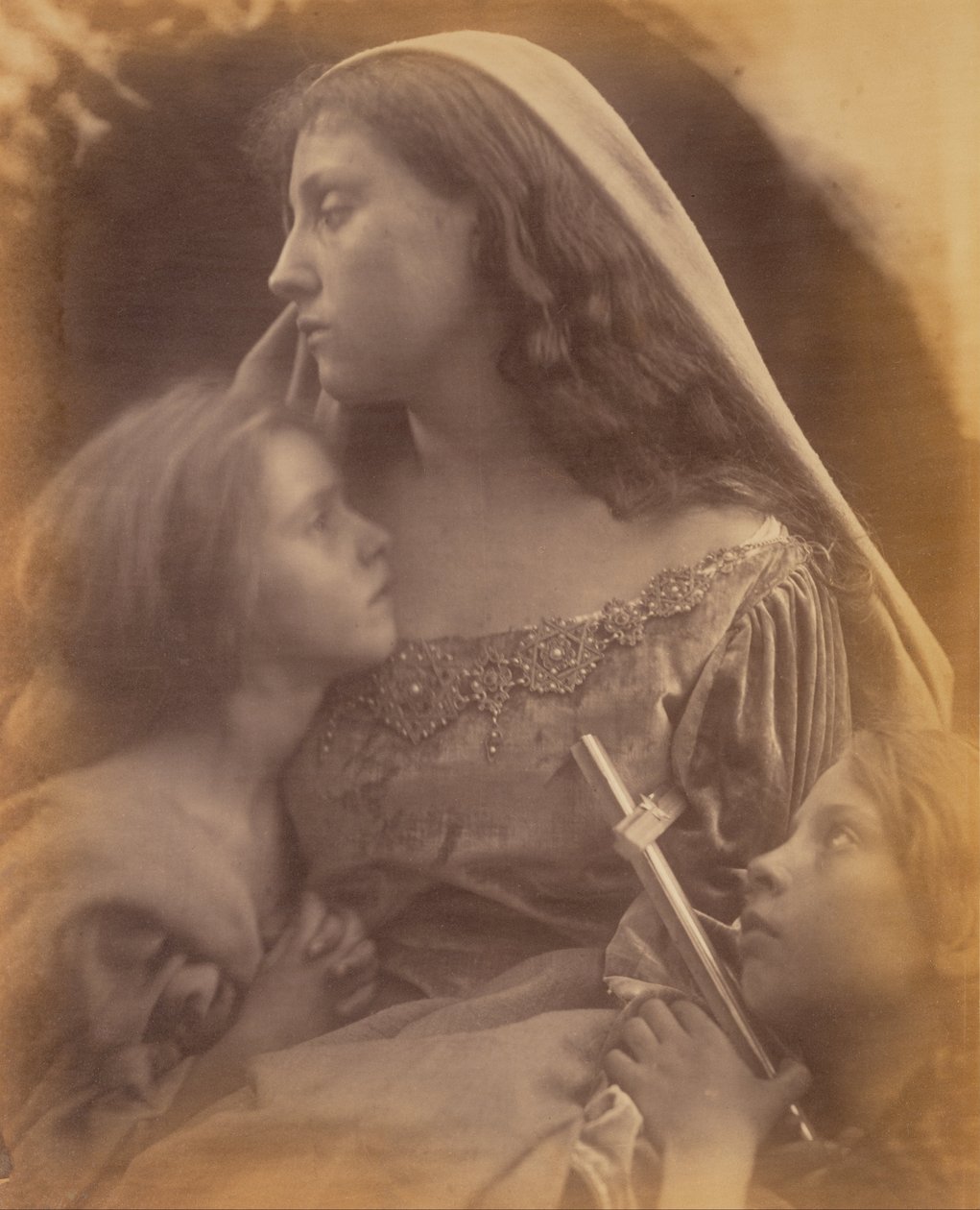 Święta Rodzina autorstwa Julia Margaret Cameron