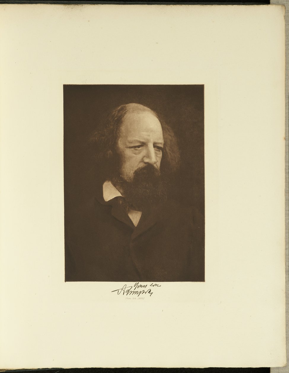 Alfred, Lord Tennyson, 1866 autorstwa Julia Margaret Cameron