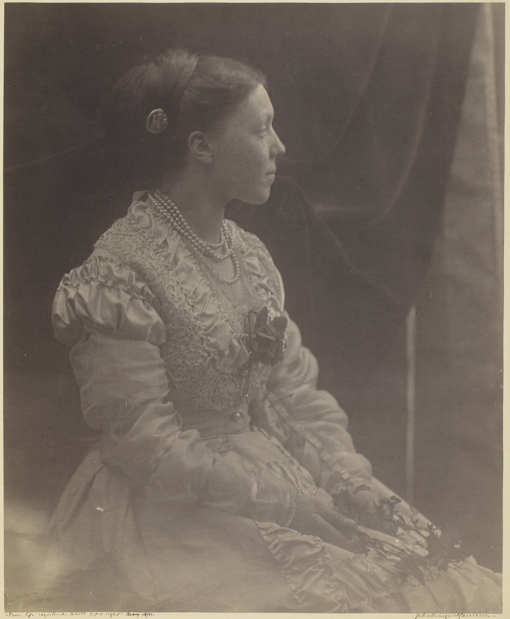 Anne Thackeray Ritchie autorstwa Julia Margaret Cameron