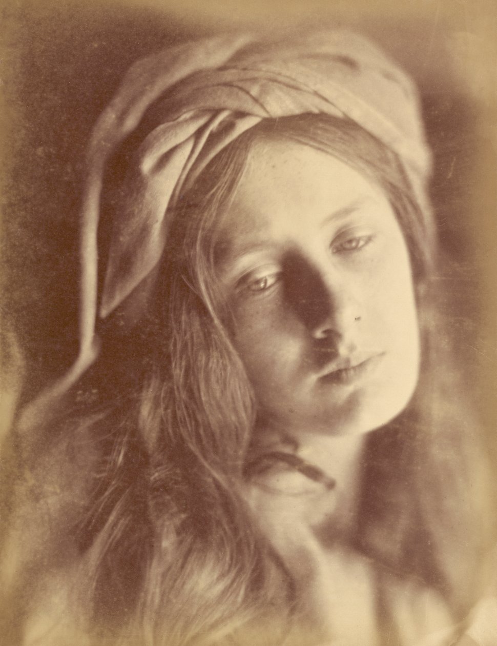 Beatrice – Julia Margaret Cameron autorstwa Julia Margaret Cameron