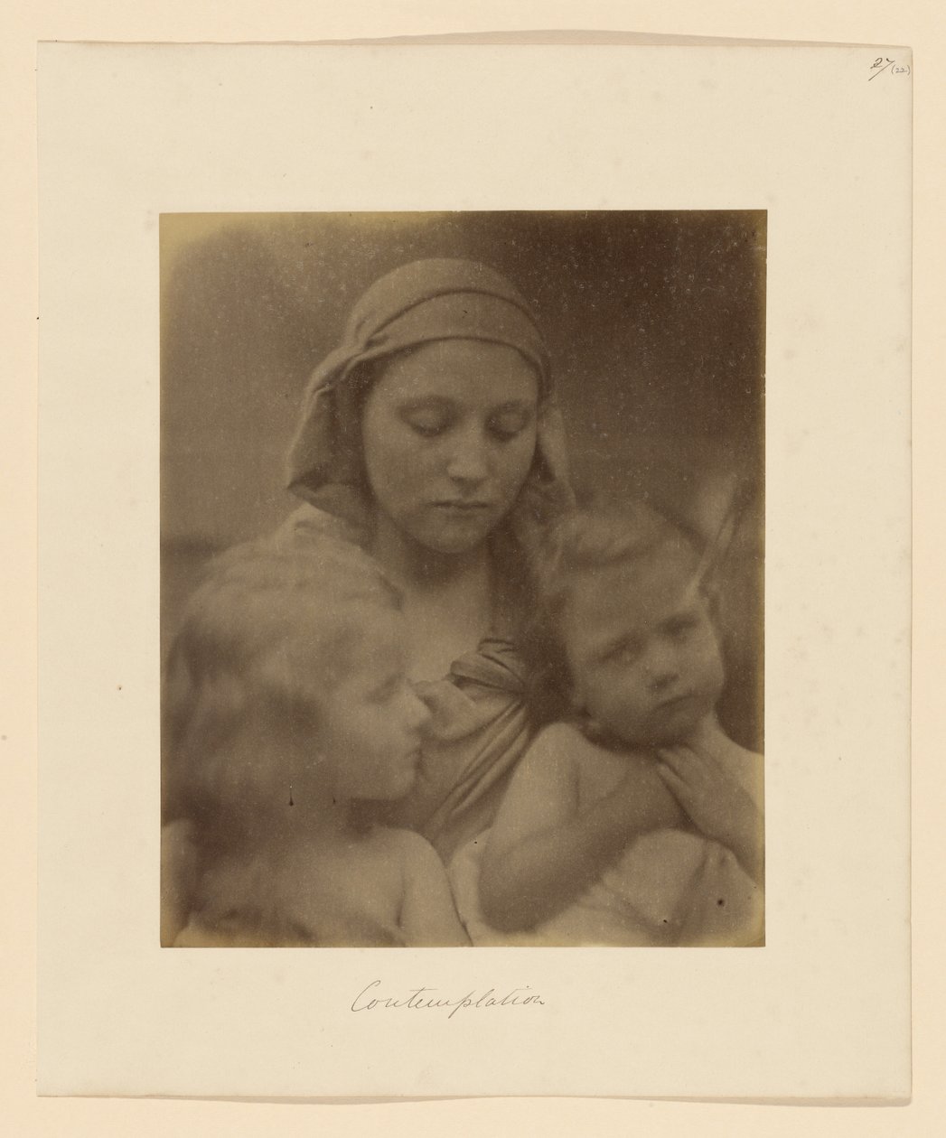 Kontemplacja autorstwa Julia Margaret Cameron