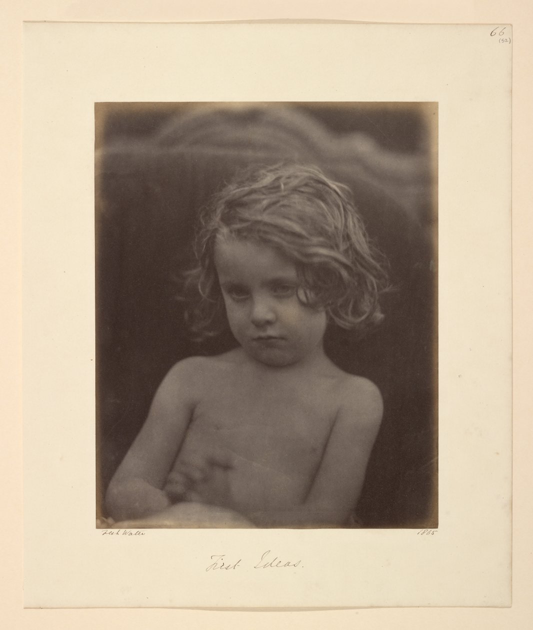 Pierwsze pomysły autorstwa Julia Margaret Cameron