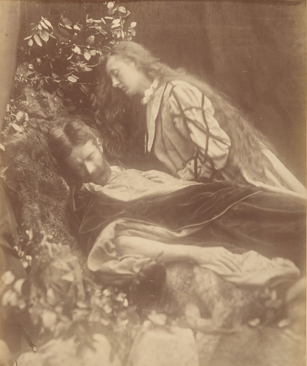 Gareth i Lynette, 1874. autorstwa Julia Margaret Cameron